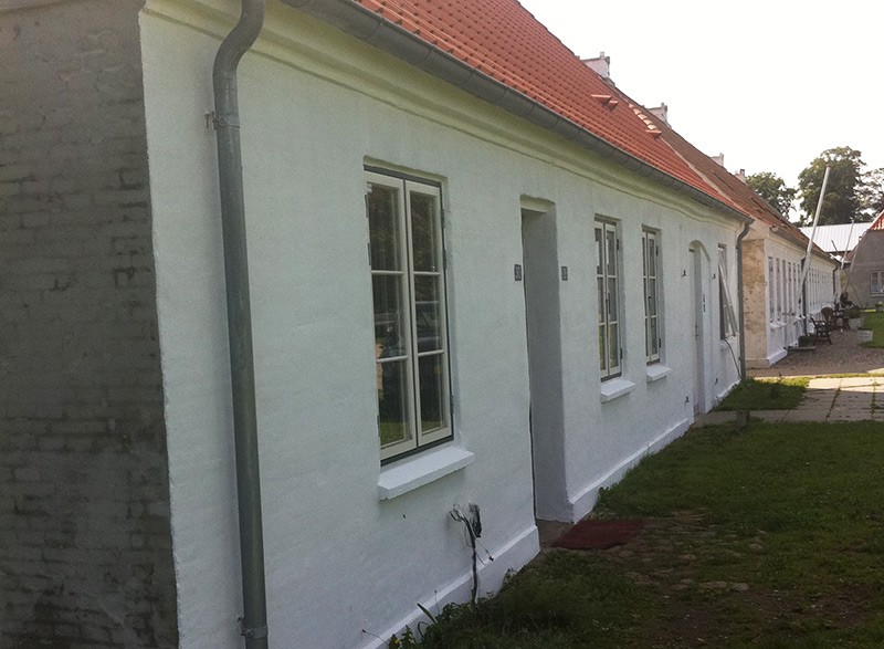 Maling og renovering af facader i Sydjylland